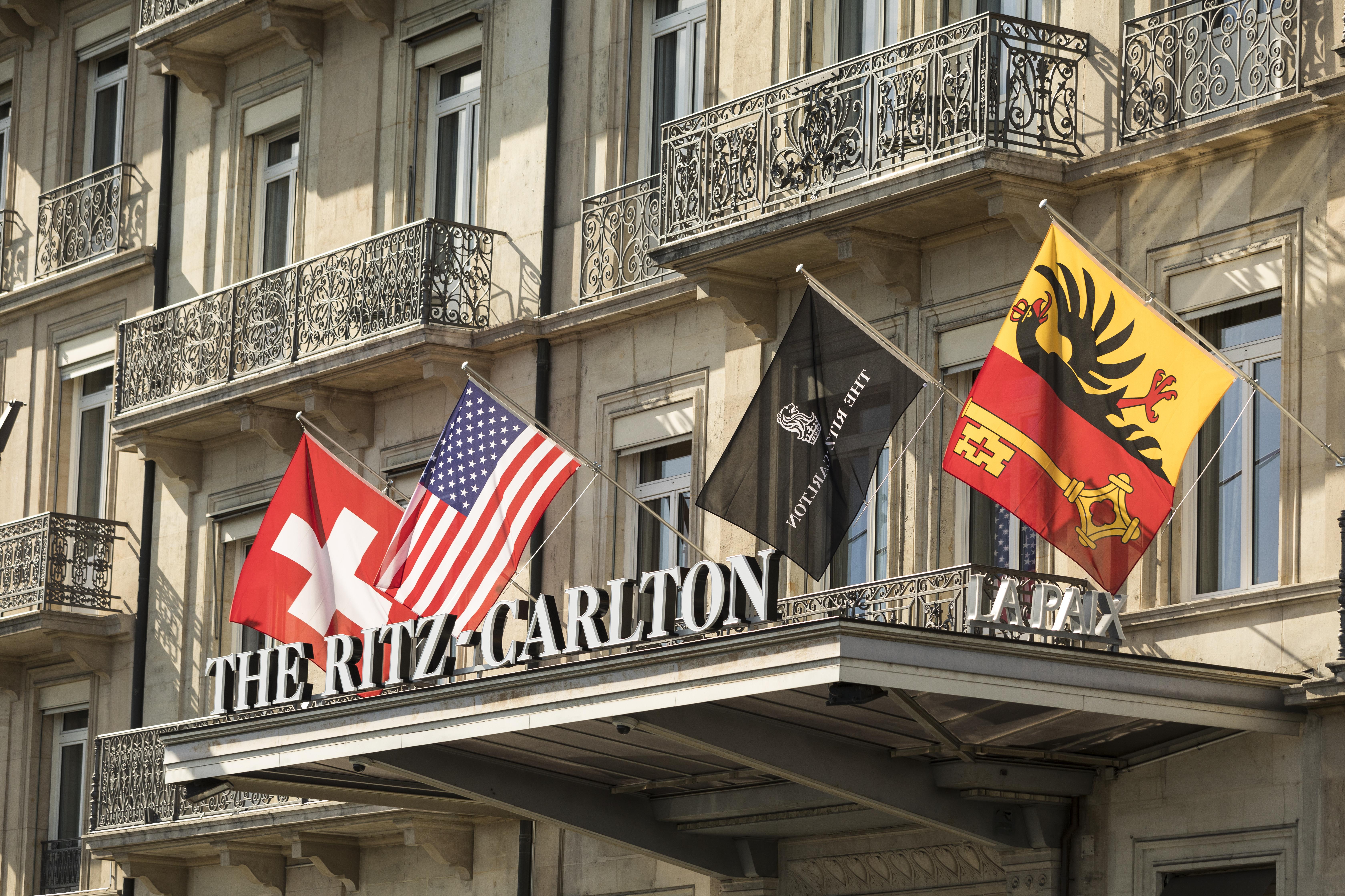 The Ritz-Carlton Hotel De La Paix, Genebra Exterior foto
